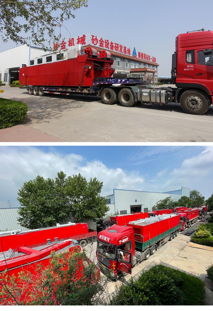 浚渫船 transportation methods