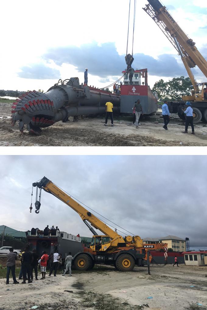 浚渫船 installation and training