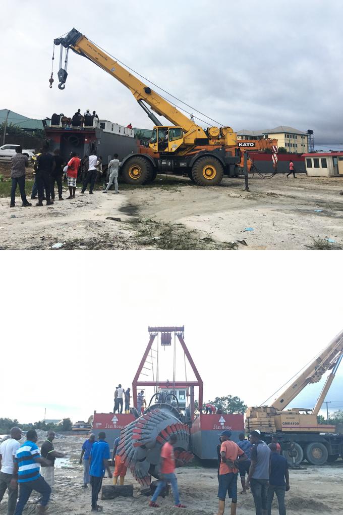 JMD550D 浚渫船 working capacity demonstration