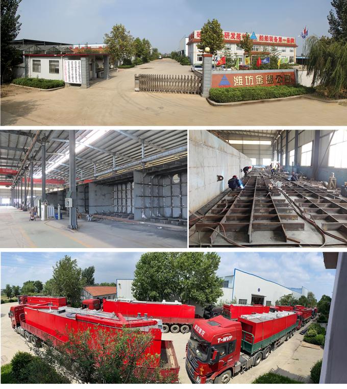 JMD450 Sand Extraction Cutter Head River 浚渫船 in operation
