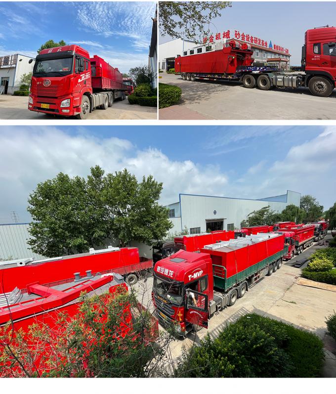 浚渫船 transportation by truck