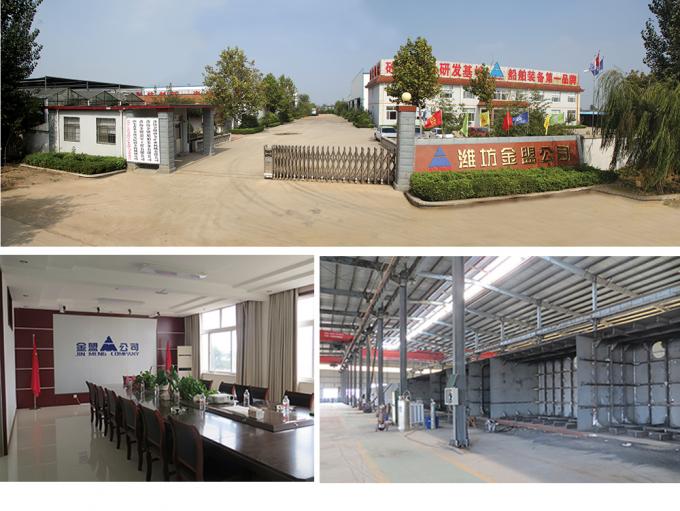 Weifang Jin Meng 浚渫船 factory and workshop