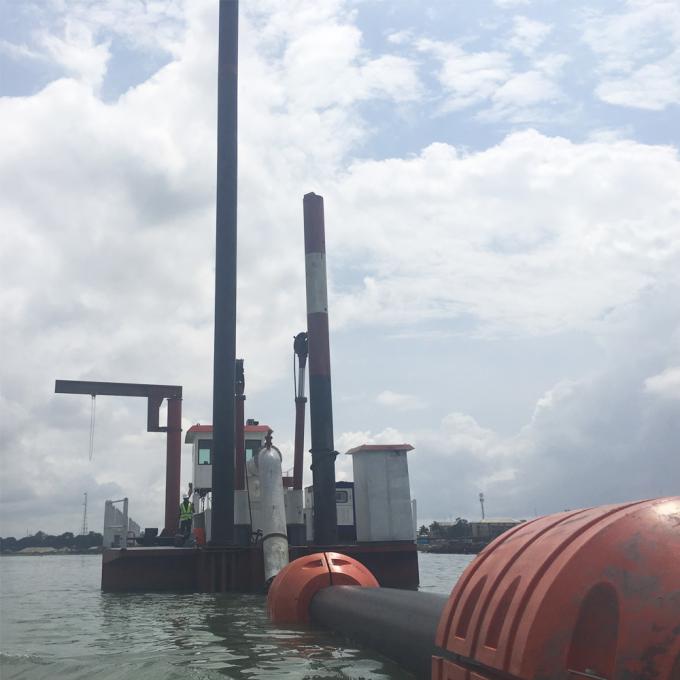 Diesel power 浚渫船 in operation