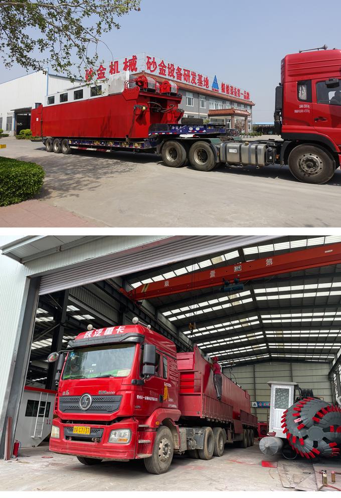Diesel engine river suction 浚渫船 road transportation