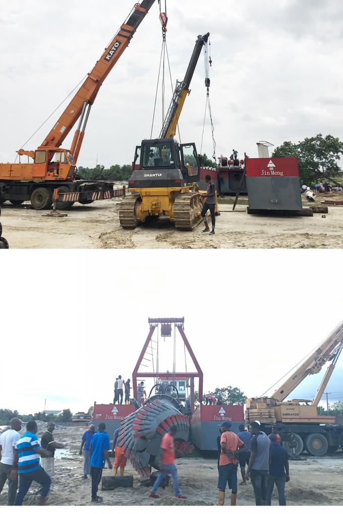 Diesel engine river suction 浚渫船 installation