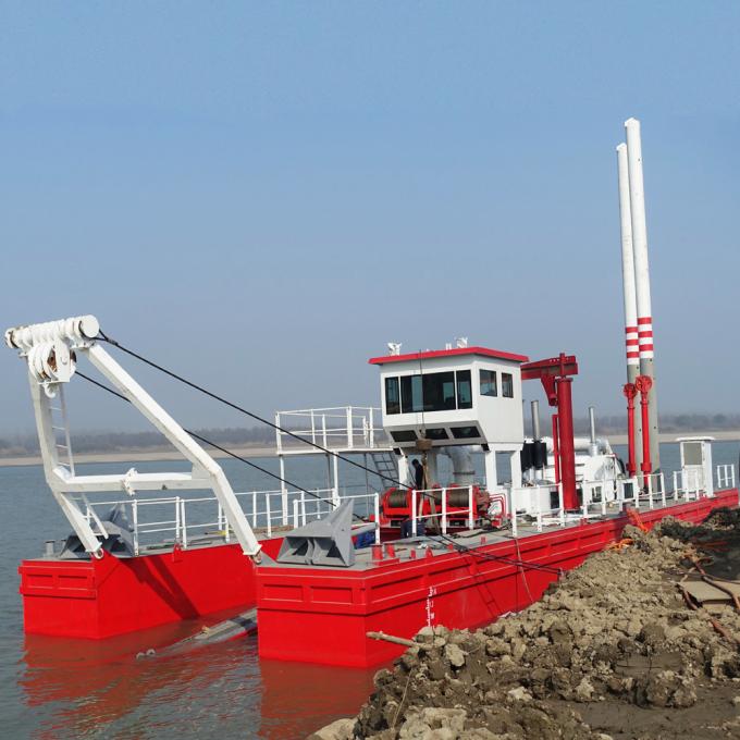 JMD500 Diesel engine river suction 浚渫船 working site