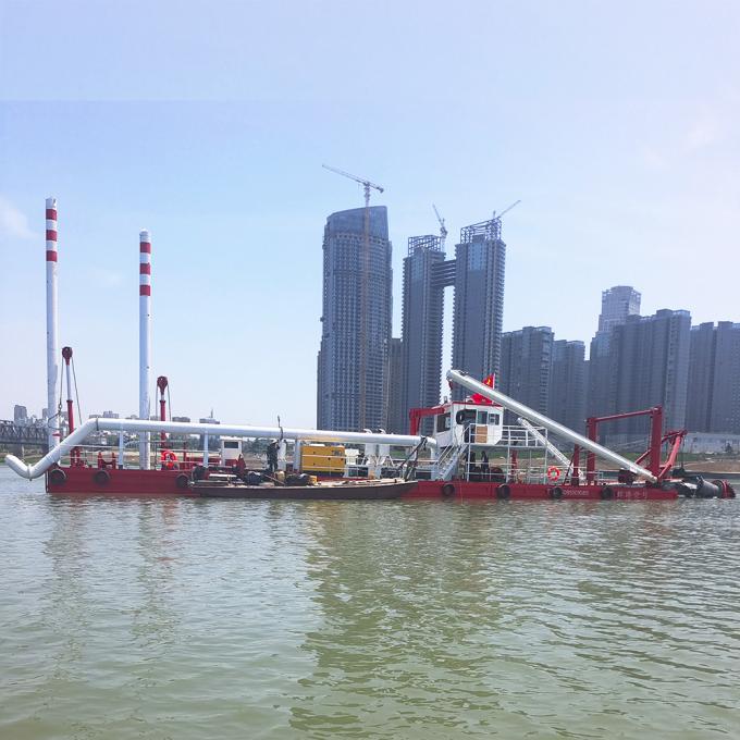 Sand Pumping 浚渫船 Working Site