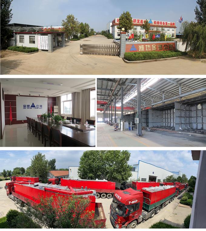 Weifang Jin Meng 浚渫船 factory overview