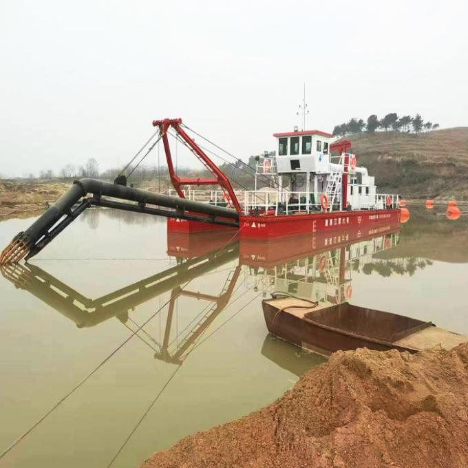 JMDS350 River Suction 浚渫船 working on site