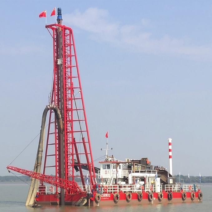 Heavy Dredging Ship Bucket Wheel 浚渫船 working site