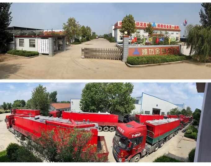 River Port Dredging Cutter Suction 浚渫船 Ship in factory