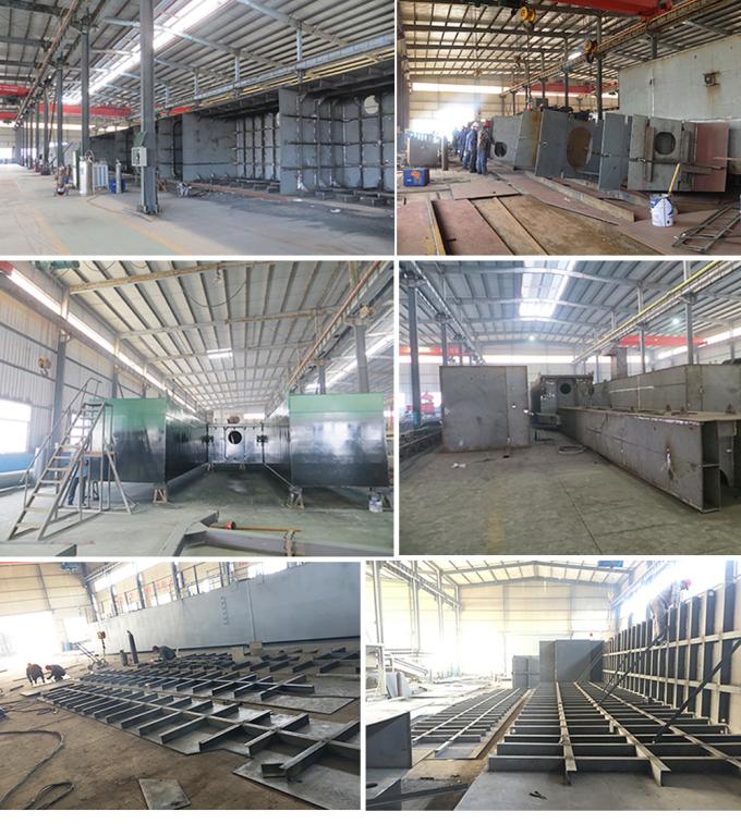 浚渫船 assembly in factory workshop