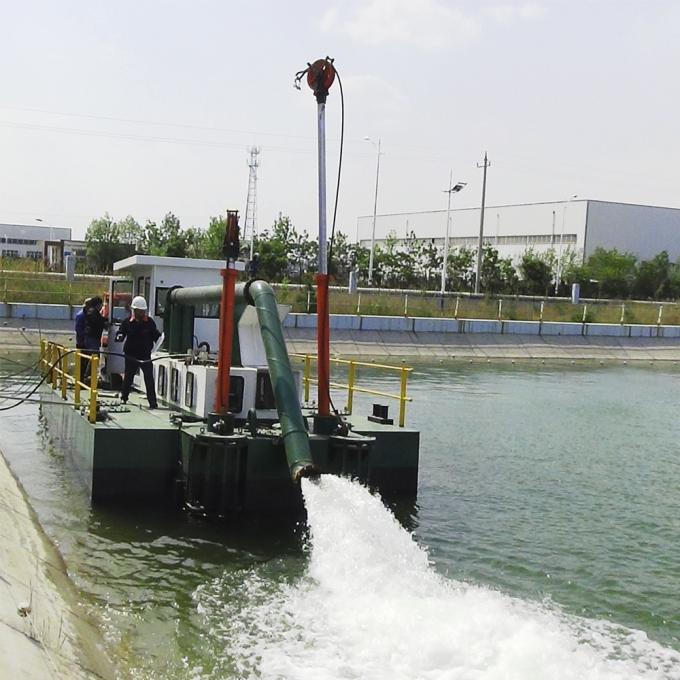 River Small Cleaning 浚渫船 Equipment assembly