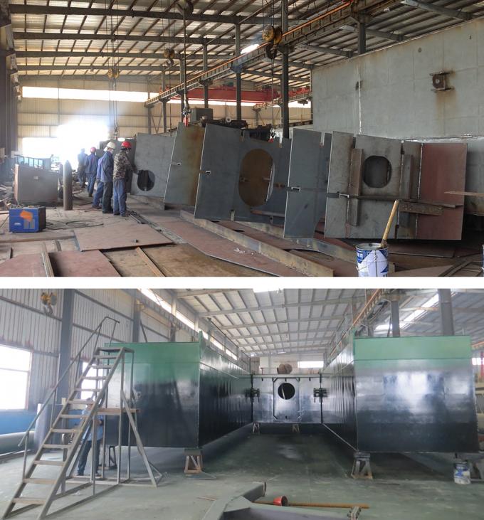 浚渫船 manufacturing workshop