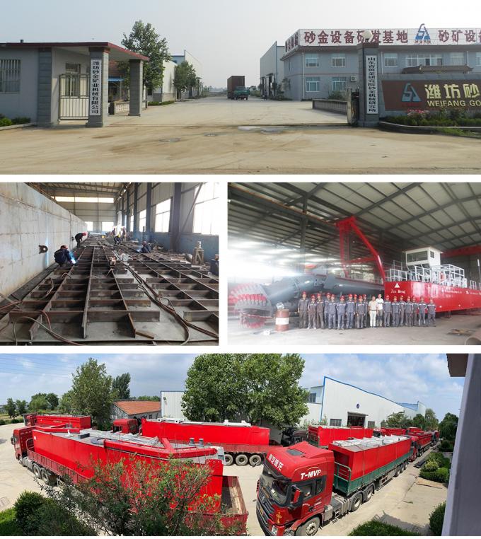 Weifang Jin Meng 浚渫船 Company Factory and Workshop