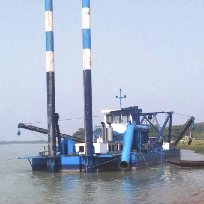 JMD550 river 浚渫船 working