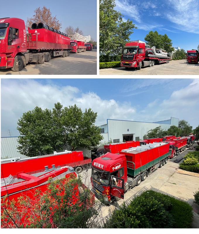 JMD550 22inch cutter head river 浚渫船 road transportation