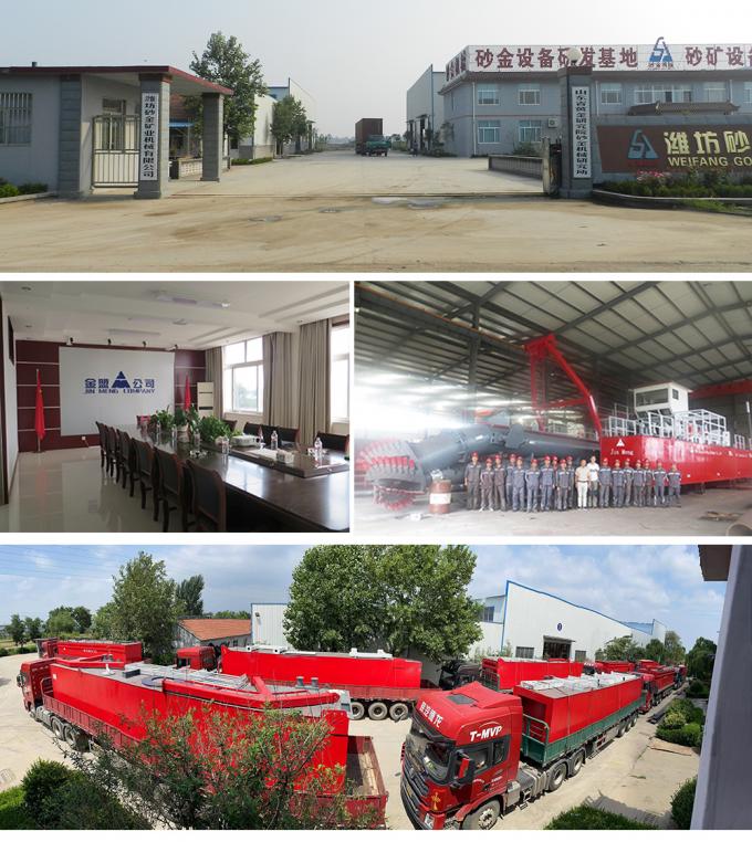 Weifang Jin Meng 浚渫船 Company Factory and Workshop