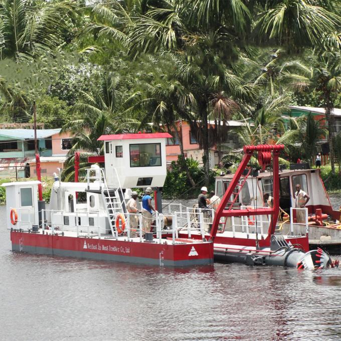 JMD350 浚渫船 in Operation in Guyana